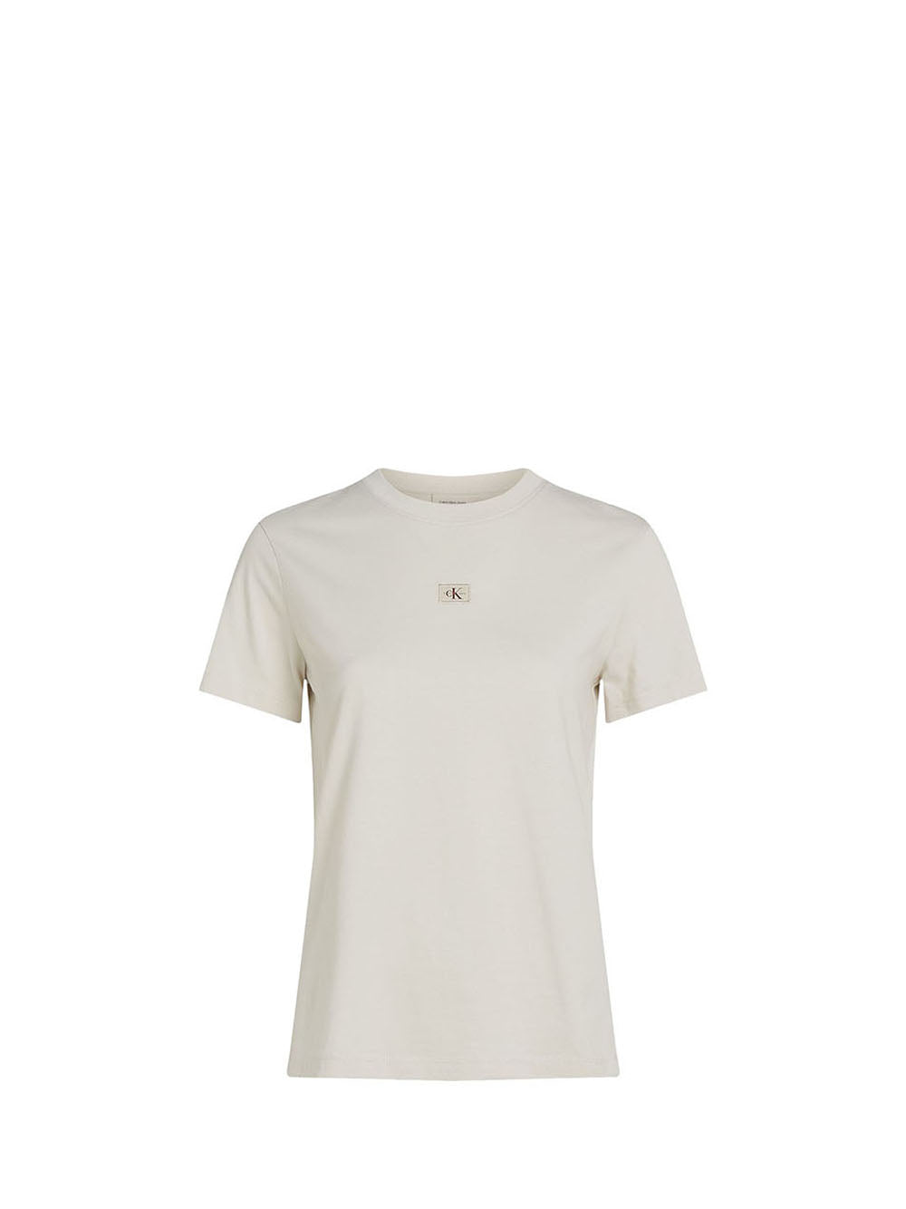 CALVIN2 2USCITA Calvin Klein T-Shirt Donna Cream - Avorio CREAM