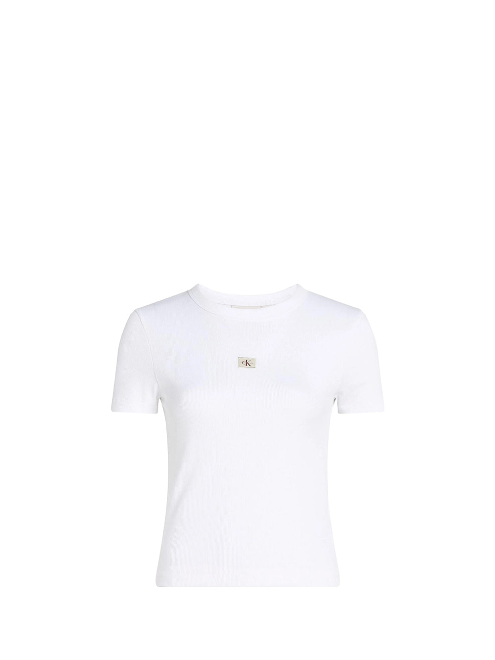 CALVIN2 2USCITA Calvin Klein T-Shirt Donna Brilliant White - Bianco Brilliant White