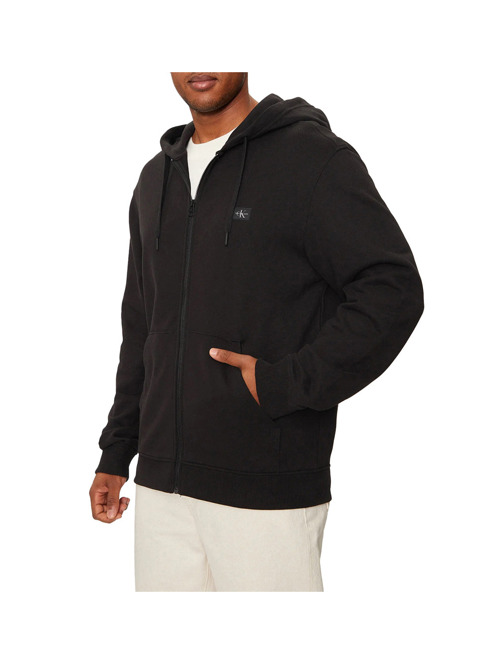 CALVIN2 2USCITA Calvin Klein Felpa Uomo Ck Black - Nero Ck Black