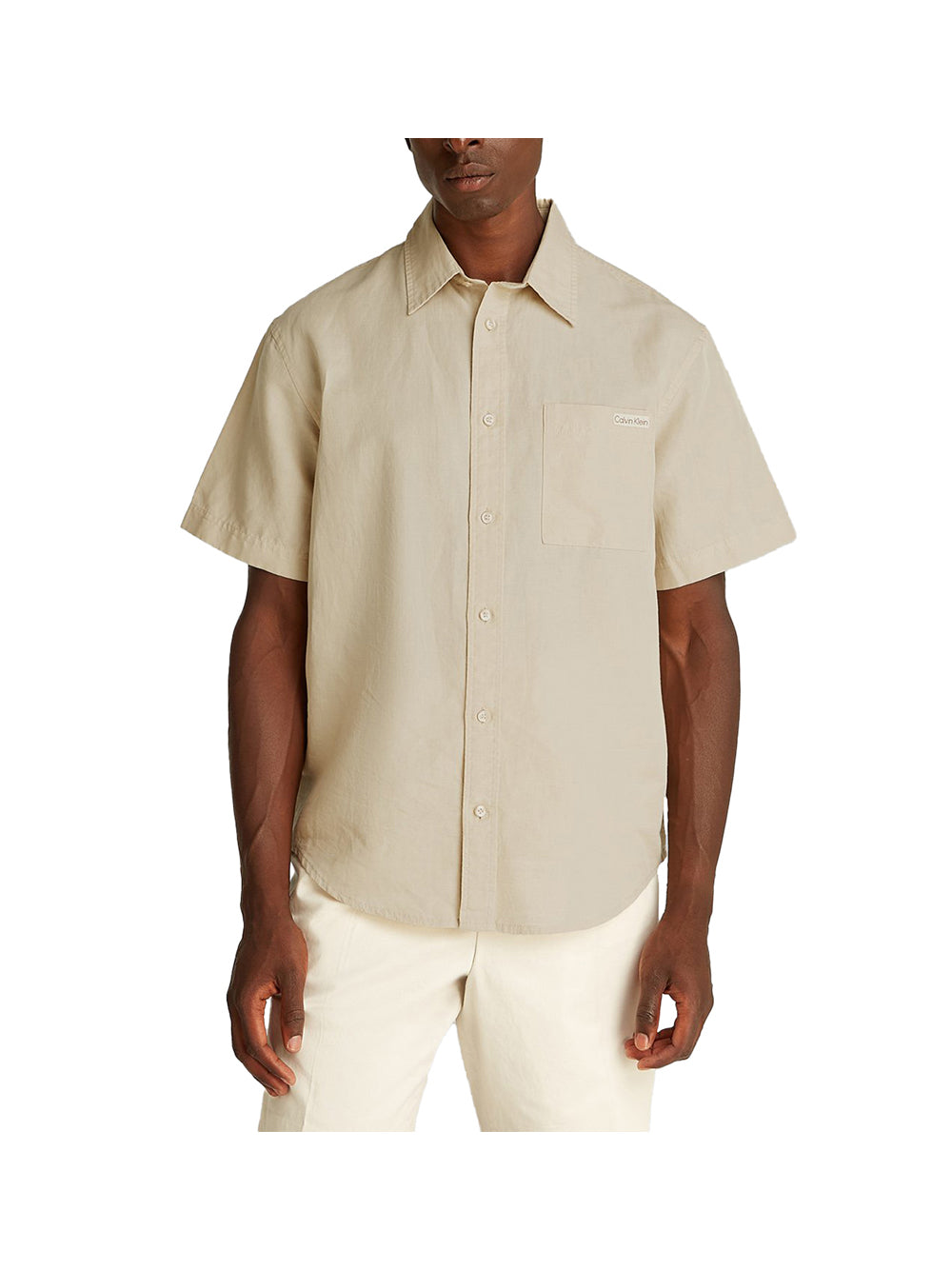 CALVIN2 2USCITA Calvin Klein Camicia Uomo Beige Beige