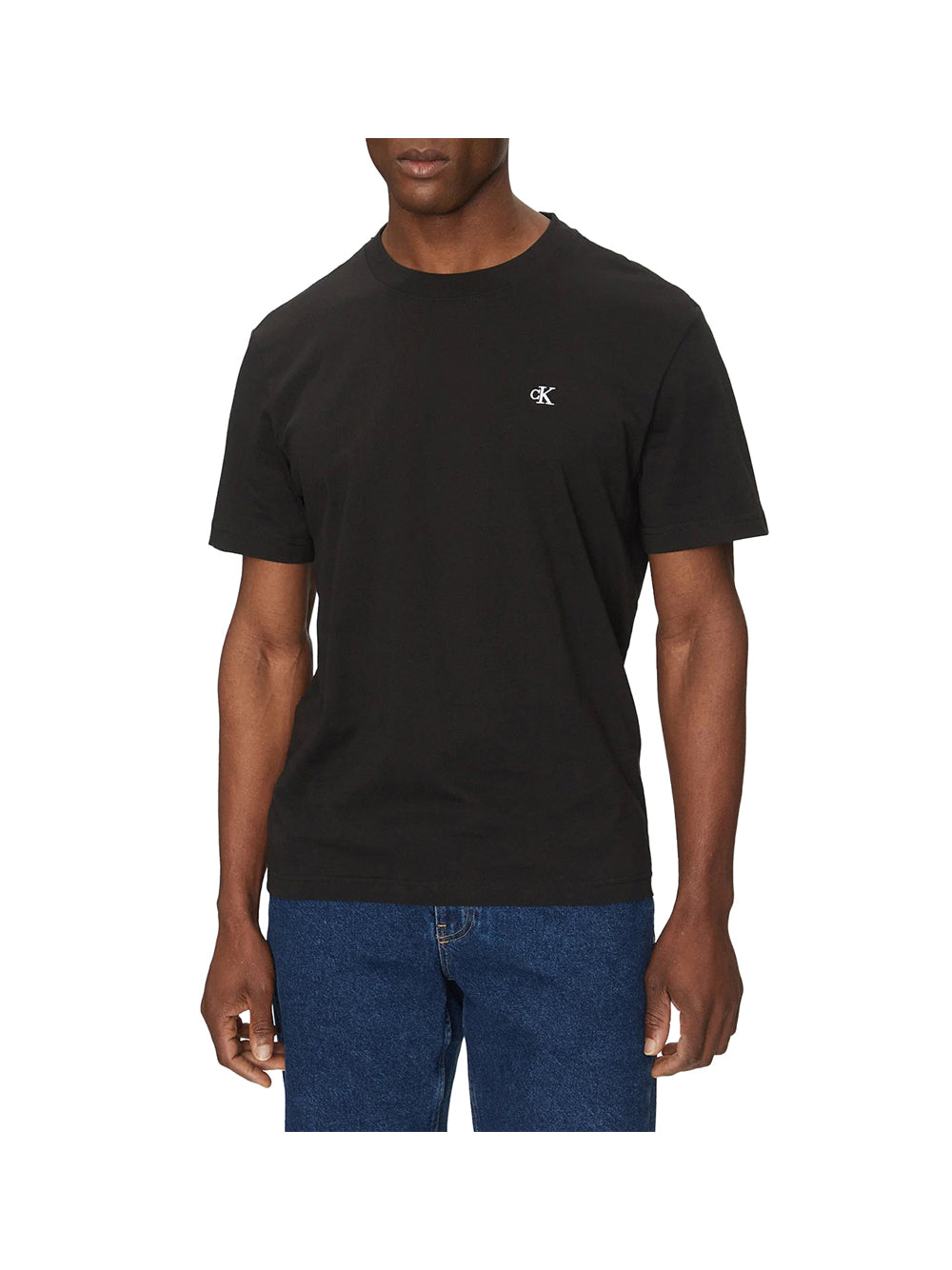 CALVIN2 2USCITA Calvin Klein T-Shirt Uomo Ck Black - Nero Ck Black
