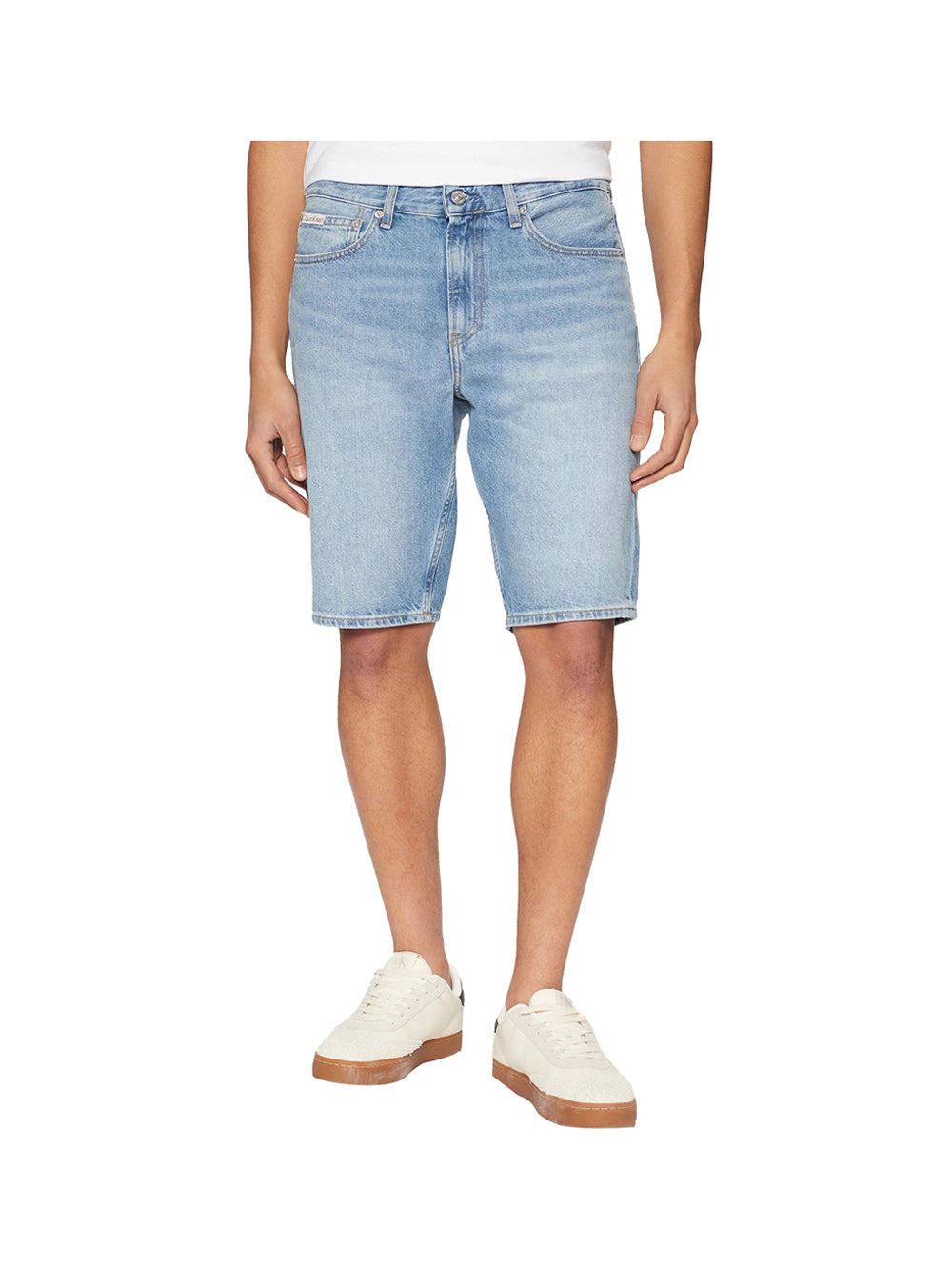 CALVIN2 2USCITA Calvin Klein Short Uomo Denim Medium - Blu DENIM MEDIUM