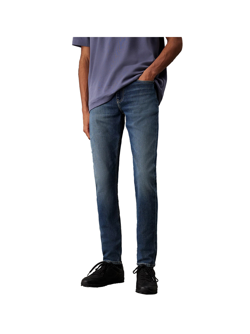 CALVIN2 2USCITA Calvin Klein Jeans Uomo Denim Dark - Blu DENIM DARK