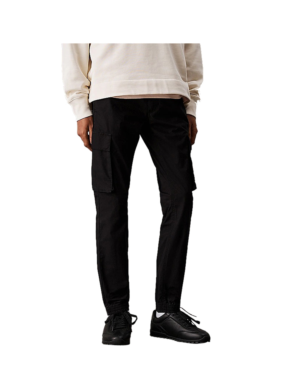 CALVIN2 2USCITA Calvin Klein Pantalone Uomo Ck Black - Nero Ck Black