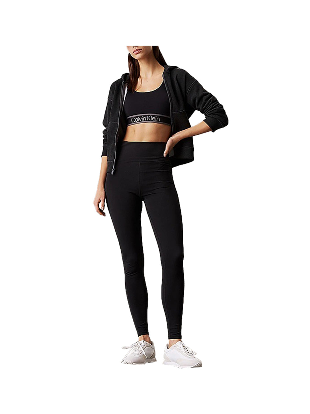 CALVIN2 2USCITA Calvin Klein Leggings Donna Black - Nero BLACK