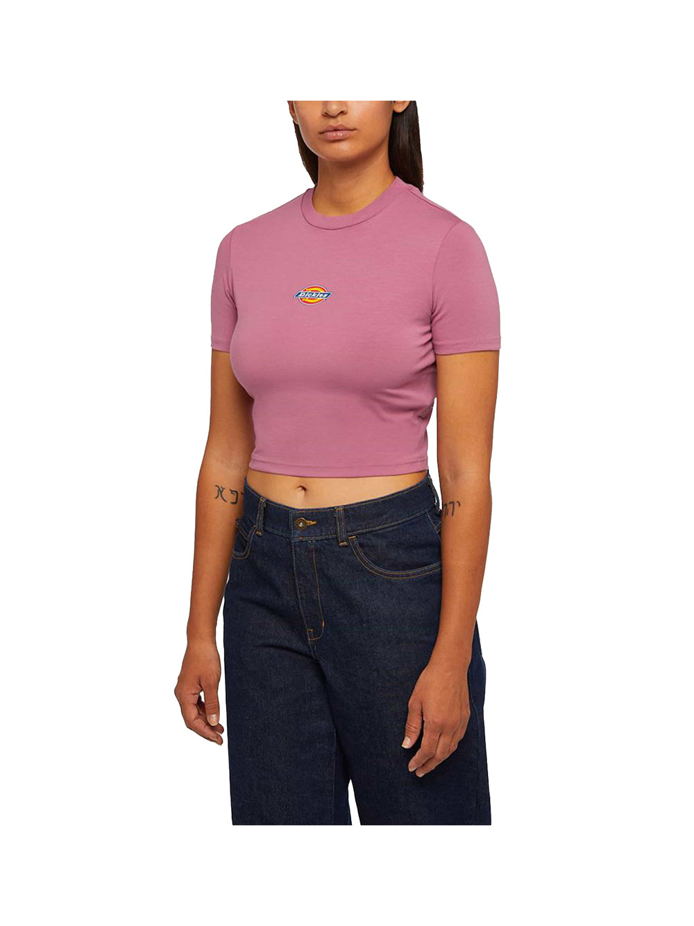 Dickies stc Dickies T-Shirt Donna Rosa Rosa