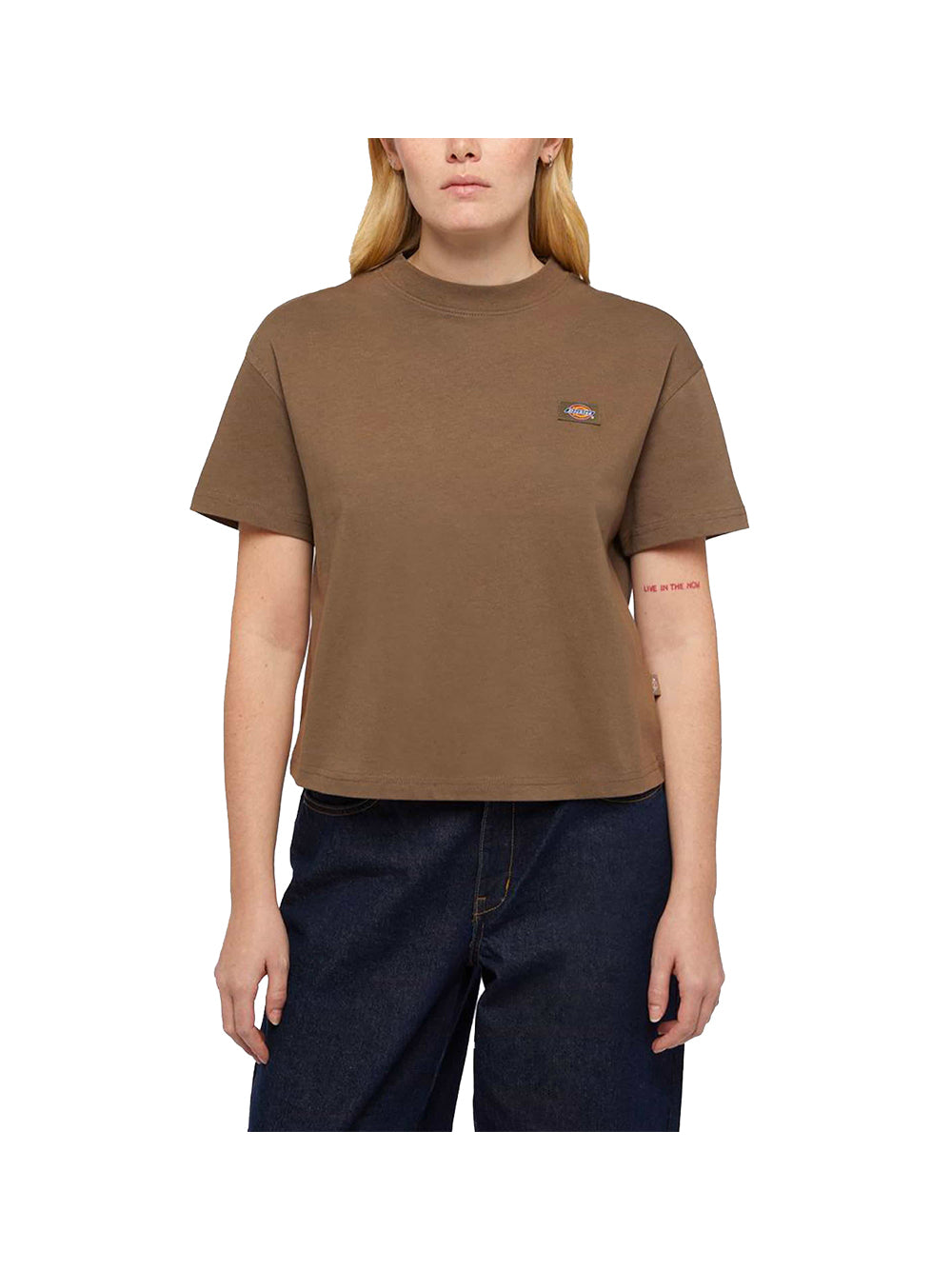 Dickies stc Dickies T-Shirt Donna Marrone Marrone