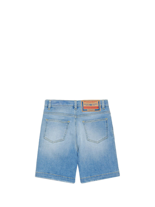 DIESEL Diesel Bermuda Bambino Denim - Blu DENIM