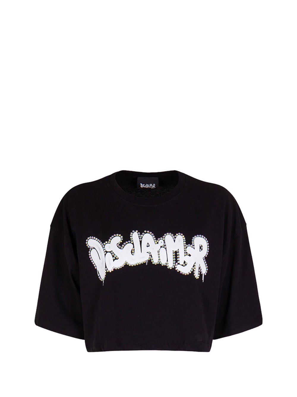 DISCLAIMER Disclaimer T-Shirt Donna Nero Nero