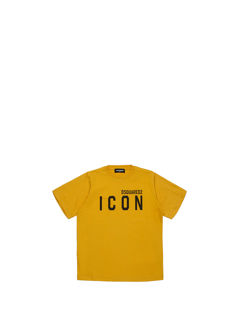 DSQUARED ICON Dsquared T-Shirt Unisex Bimbo Giallo Giallo