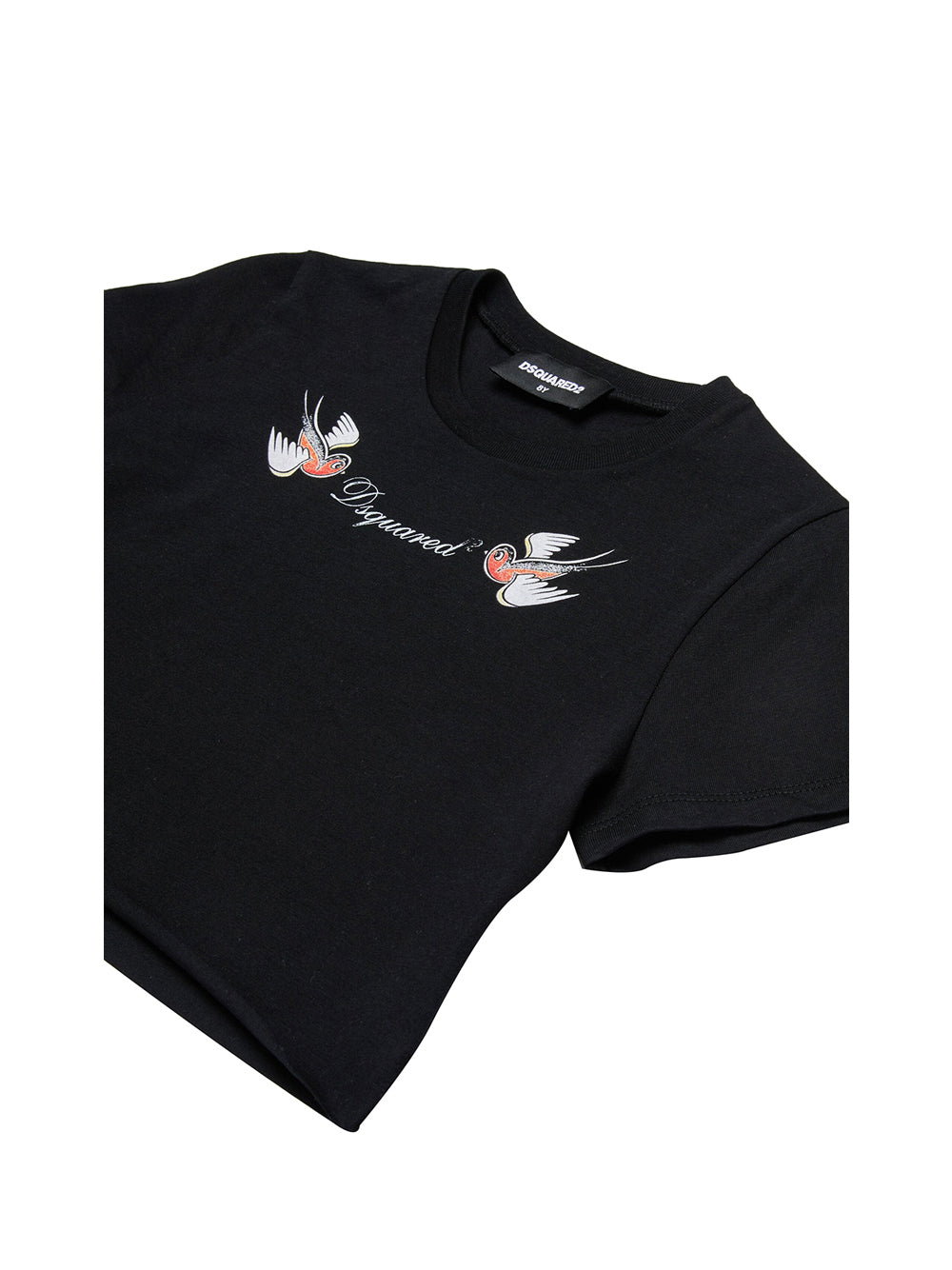 DSQUARED2 Dsquared T-Shirt Bambina Nero Nero