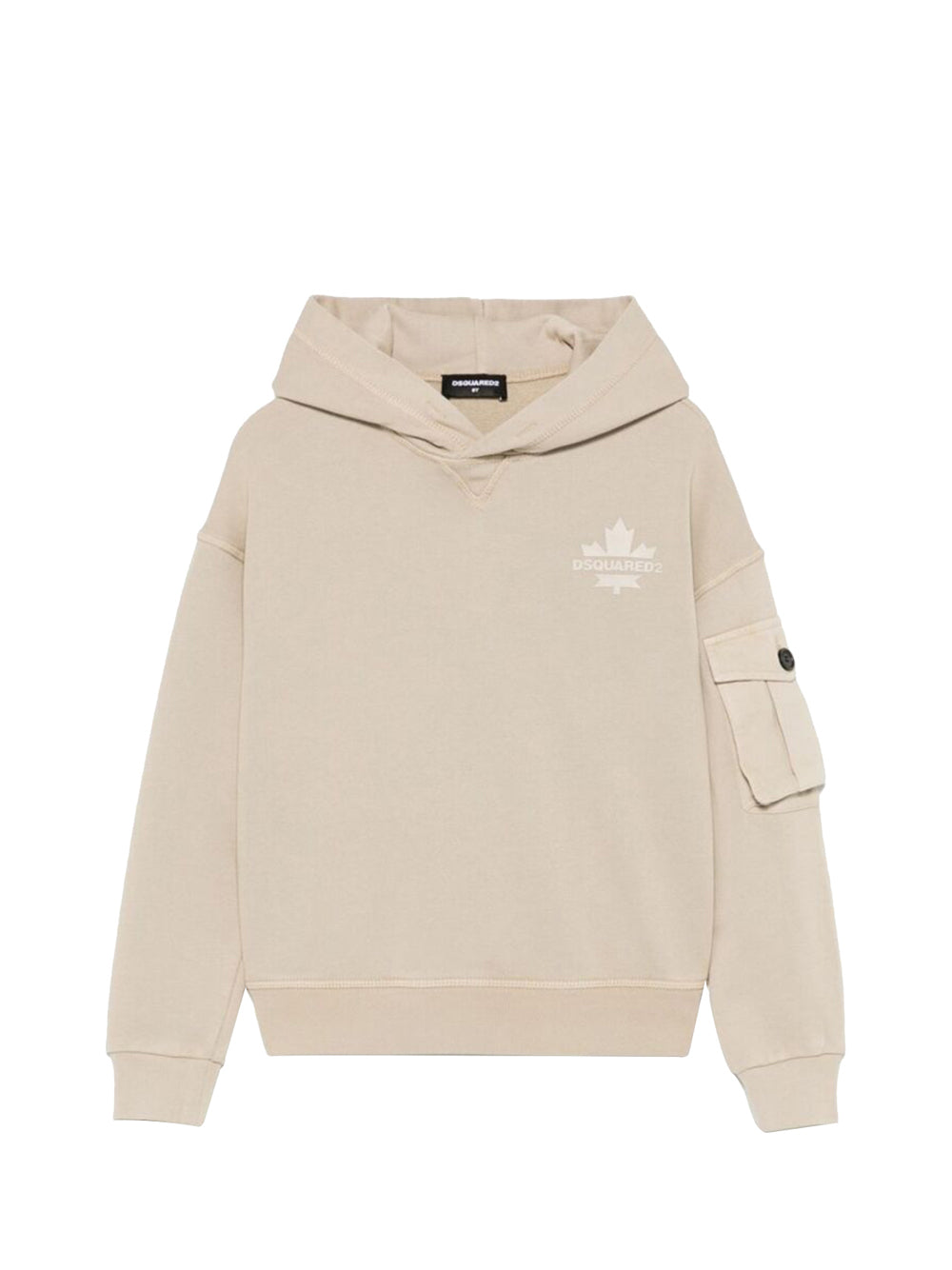 DSQUARED2 Dsquared Felpa Unisex Bimbo Beige Beige