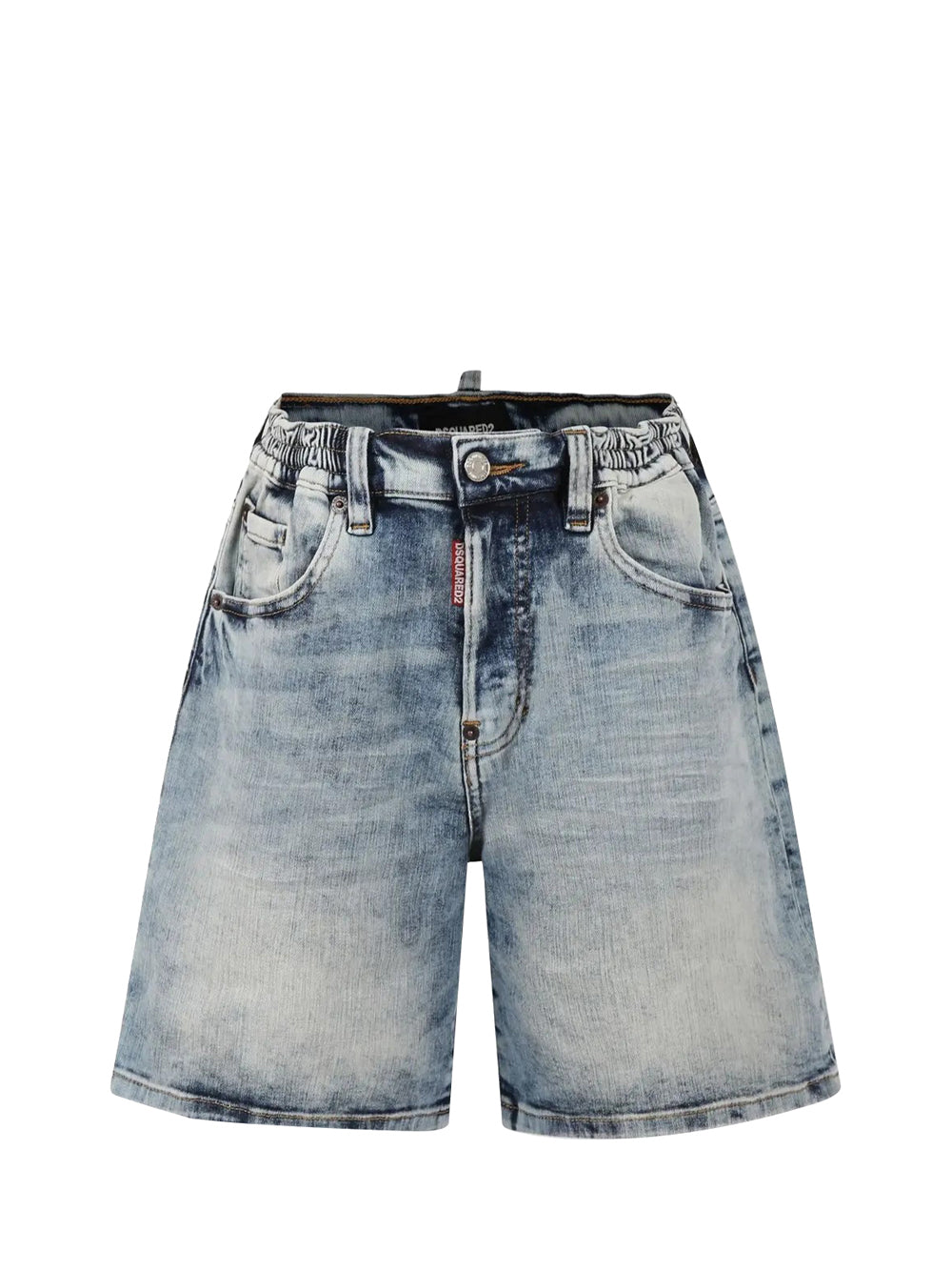 DSQUARED2 Dsquared Bermuda Bambino Denim - Blu DENIM