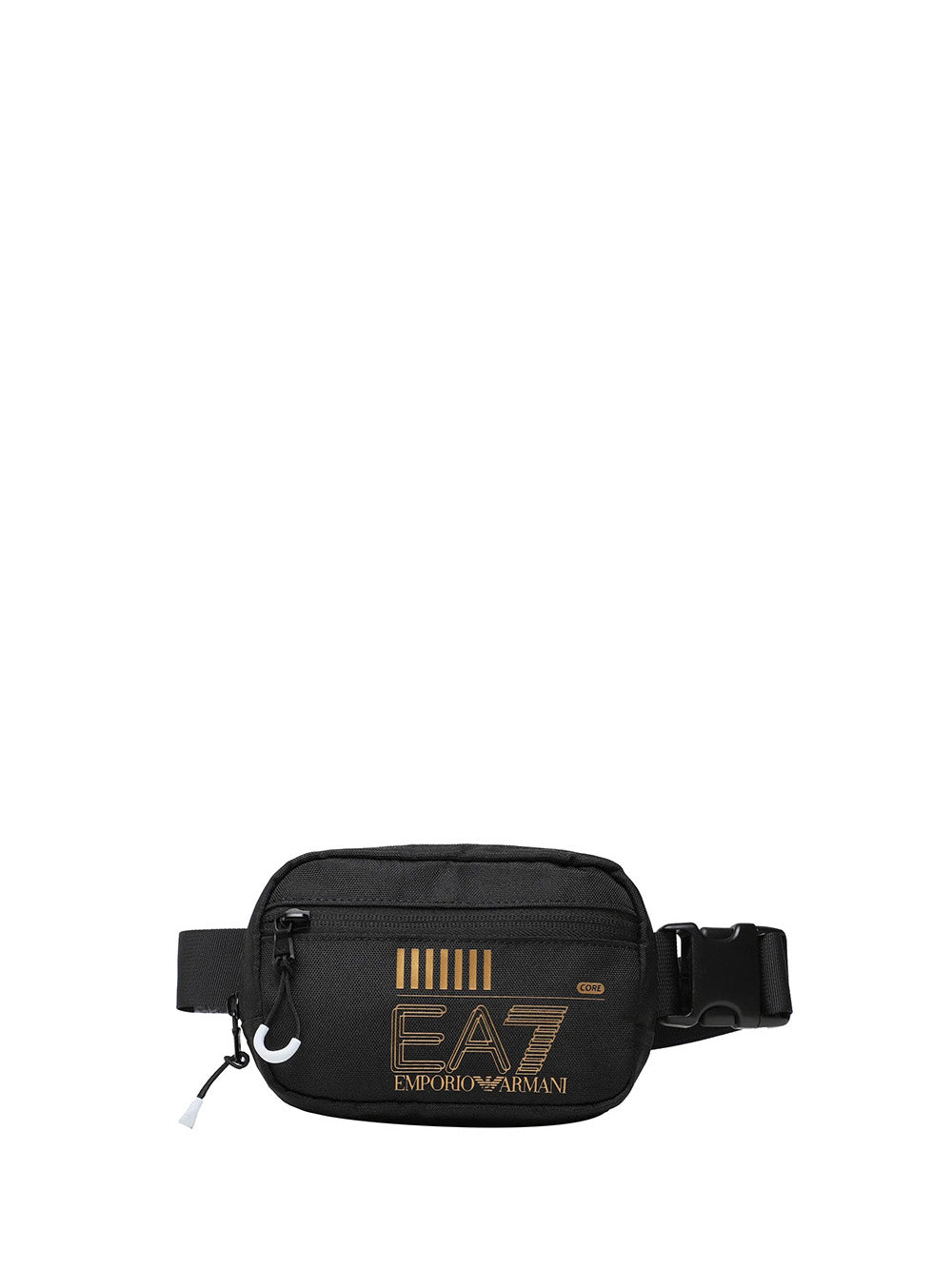 EA7 Ea7 Borsa a Tracolla Unisex Black/gold Logo - Nero Black/Gold Logo