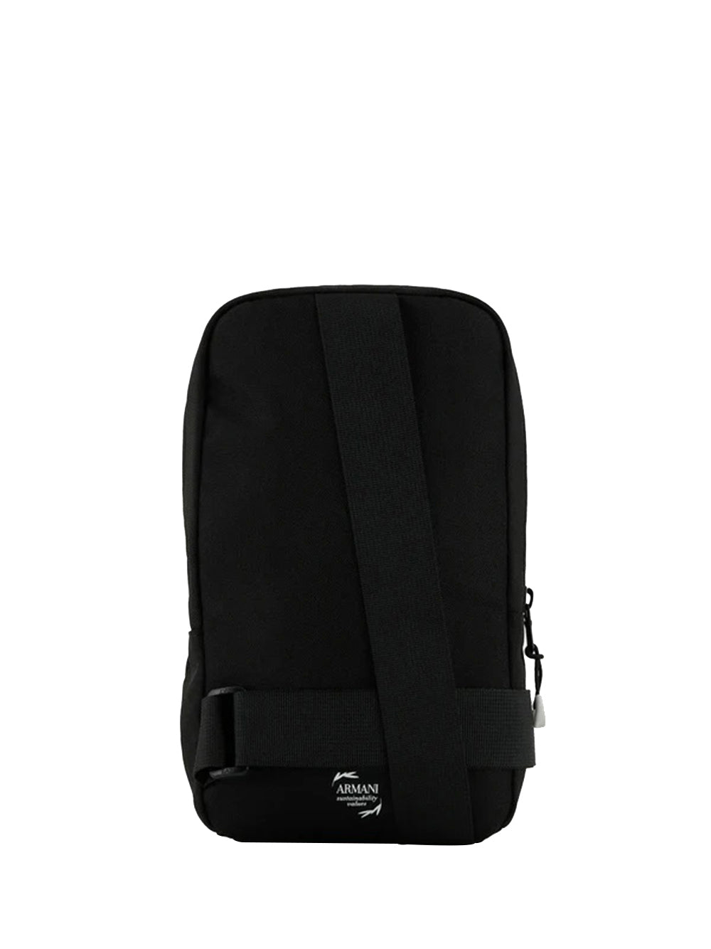 EA7 Ea7 Borsa a Tracolla Uomo Nero Black/White Logo