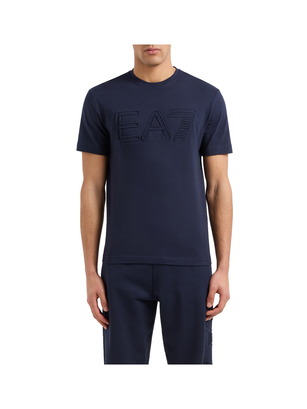 EA7 Ea7 T-Shirt Uomo Armani Blue - Blu Armani Blue