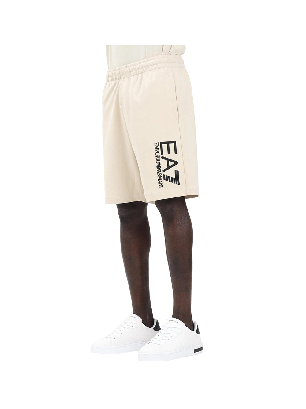 EA7 Ea7 Short Uomo Beige / Black - Beige Beige / Black