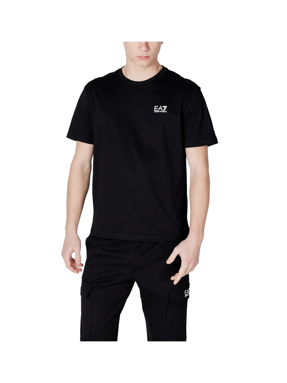EA7 Ea7 T-Shirt Uomo Black/white - Multicolore BLACK/WHITE