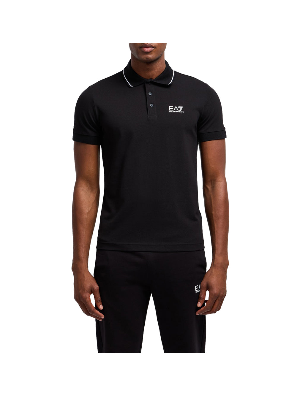 EA7 Ea7 Polo Uomo Black - Nero BLACK