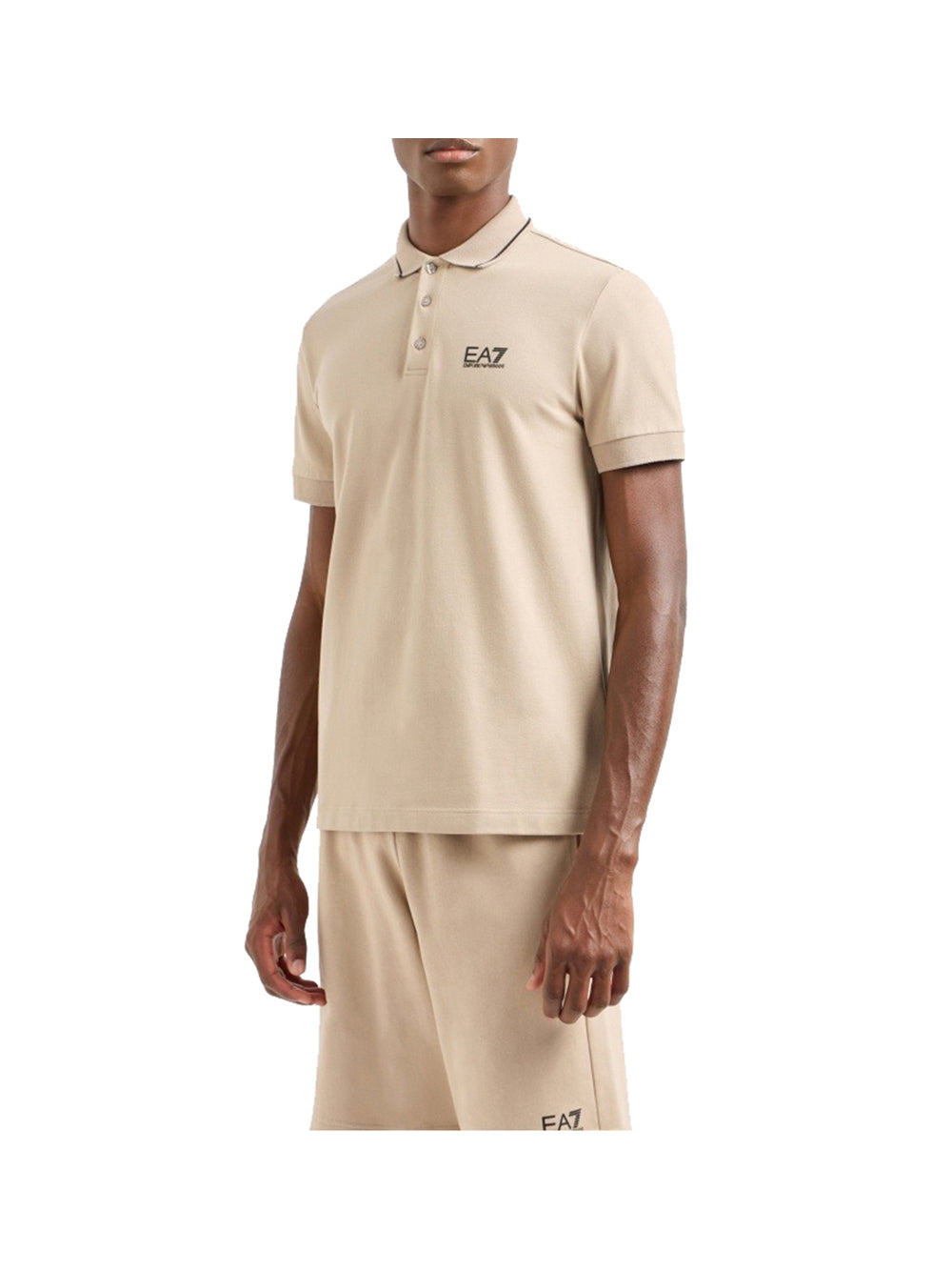 EA7 Ea7 Polo Uomo Cobblestone - Grigio COBBLESTONE
