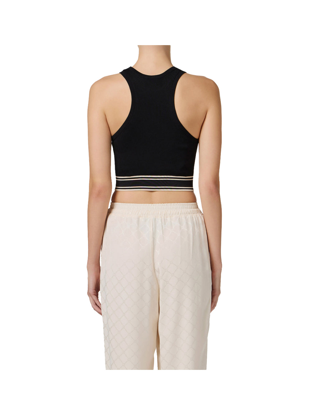 ELISABETTA FRANCHI 1USCITA Elisabetta Franchi Top Donna Nero/burro - Multicolore NERO/BURRO