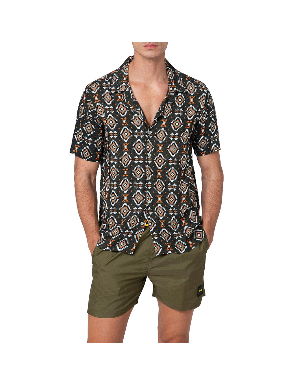 F**K Effek Camicia Uomo Fantasia - Multicolore FANTASIA