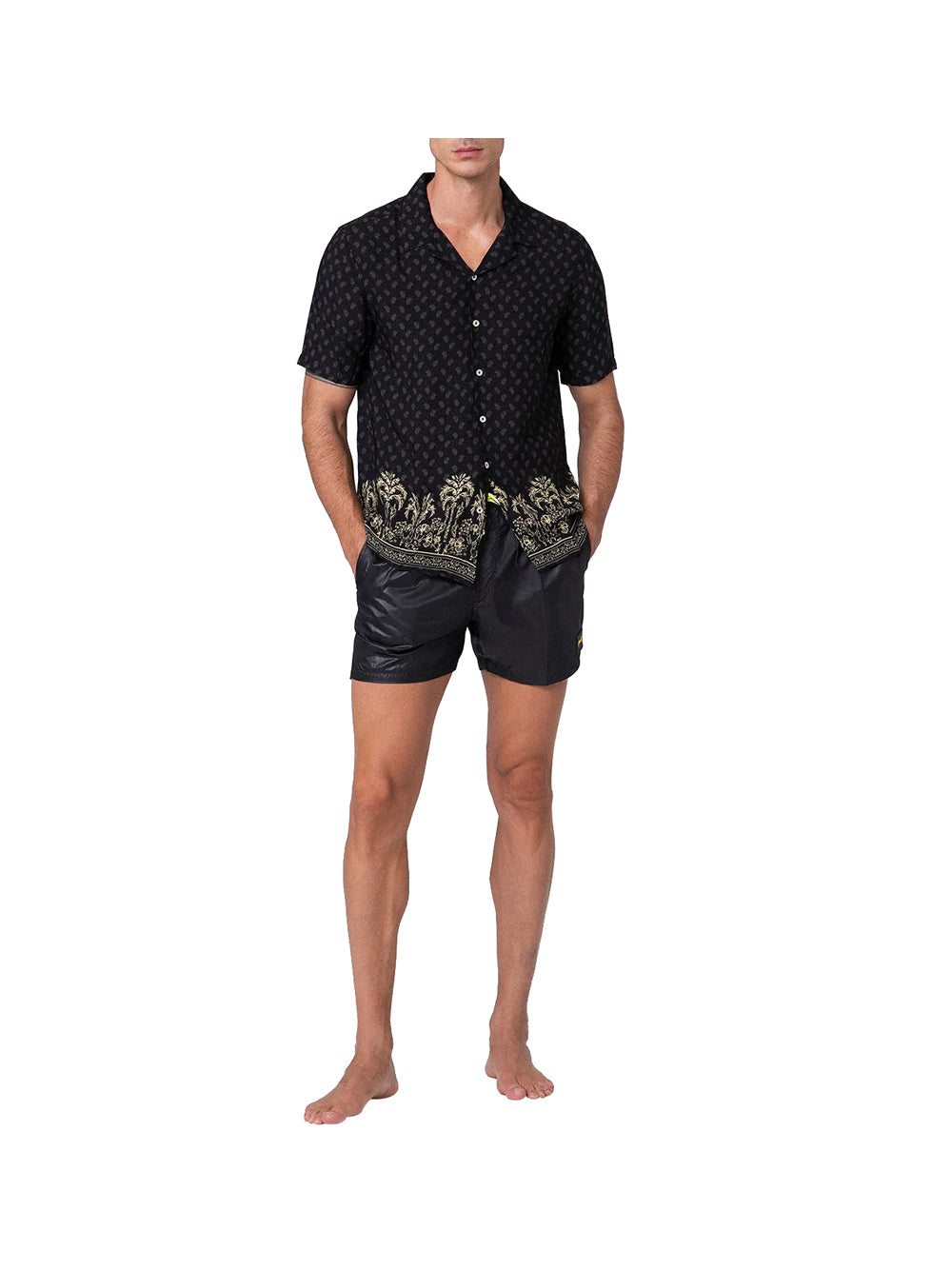 F**K Effek Camicia Uomo Fantasia - Multicolore FANTASIA