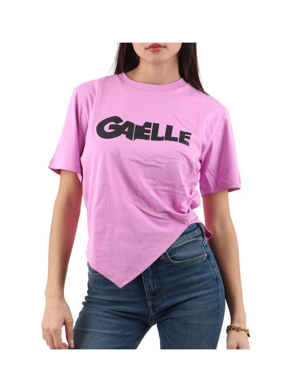 GAELLE PARIS Gaelle Paris T-Shirt Donna Rosa Rosa