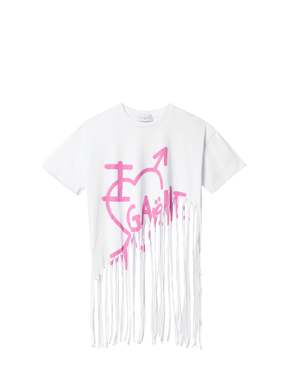 GAELLE PARIS Gaelle Paris T-Shirt Donna Bianco Bianco