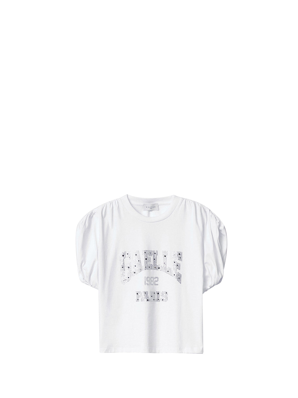GAELLE PARIS Gaelle Paris T-Shirt Donna Bianco Bianco