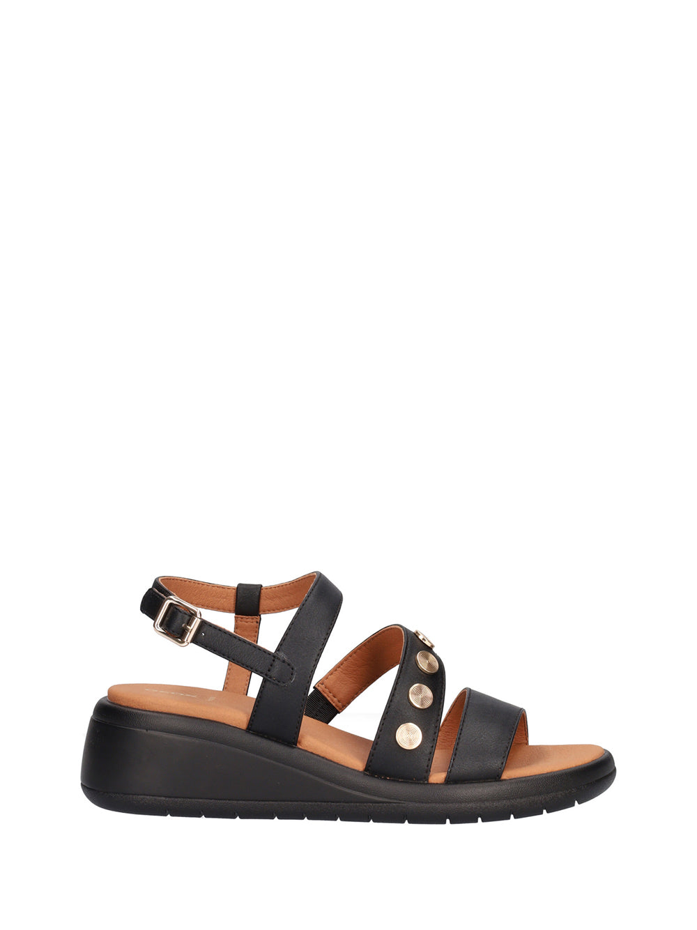 GEOX Geox Sandalo con Tacco D Meliconia F - Nero Nero