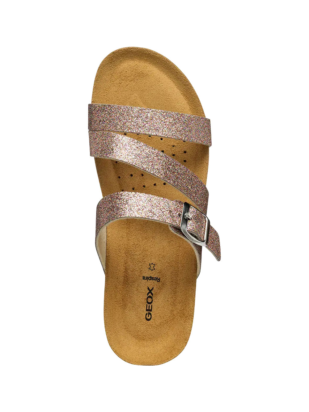 GEOX Geox Sandalo con Tacco D New Sthellae A - Glitter GLITTER