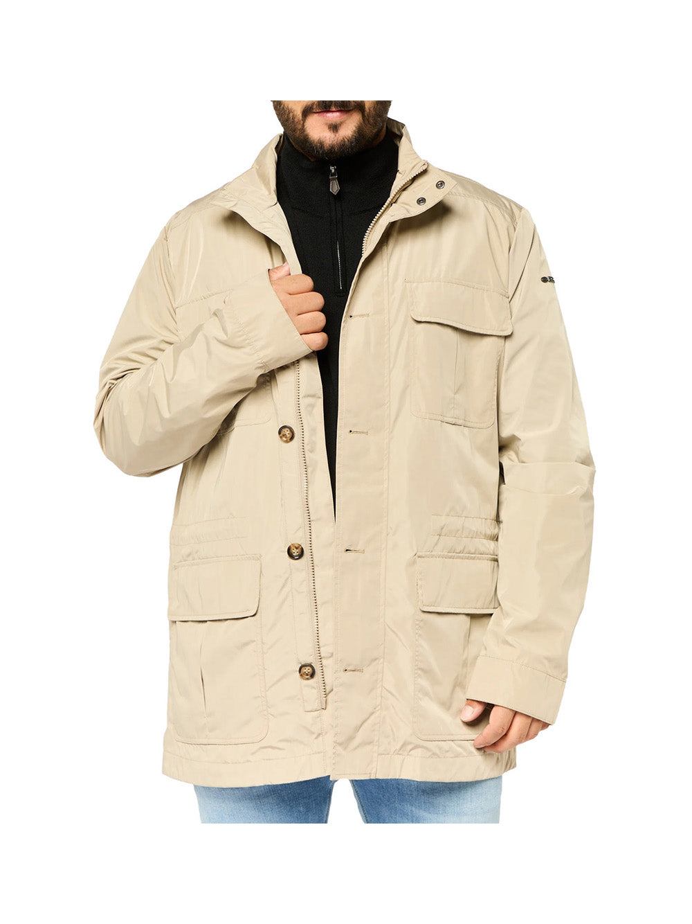 GEOX STC Geox Giubbotto Uomo Beige Beige