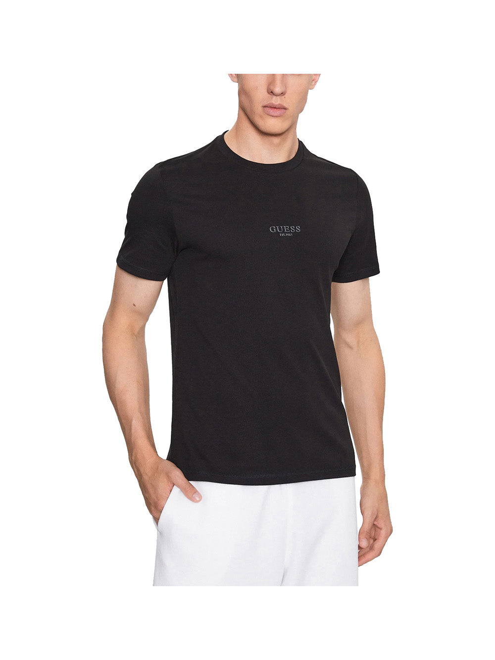 GUESS 1 USCITA Guess T-Shirt Uomo Black - Nero BLACK