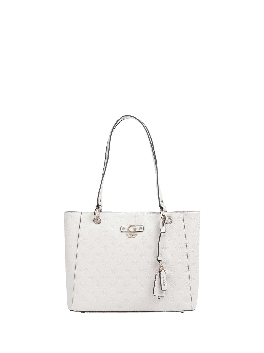 GUESS 1 USCITA Guess Borsa a Mano Donna Off White - Bianco Off White