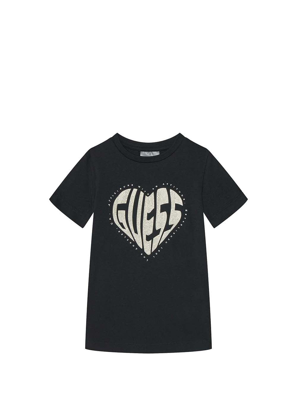 GUESS 1 USCITA Guess T-Shirt Bambina Black - Nero BLACK