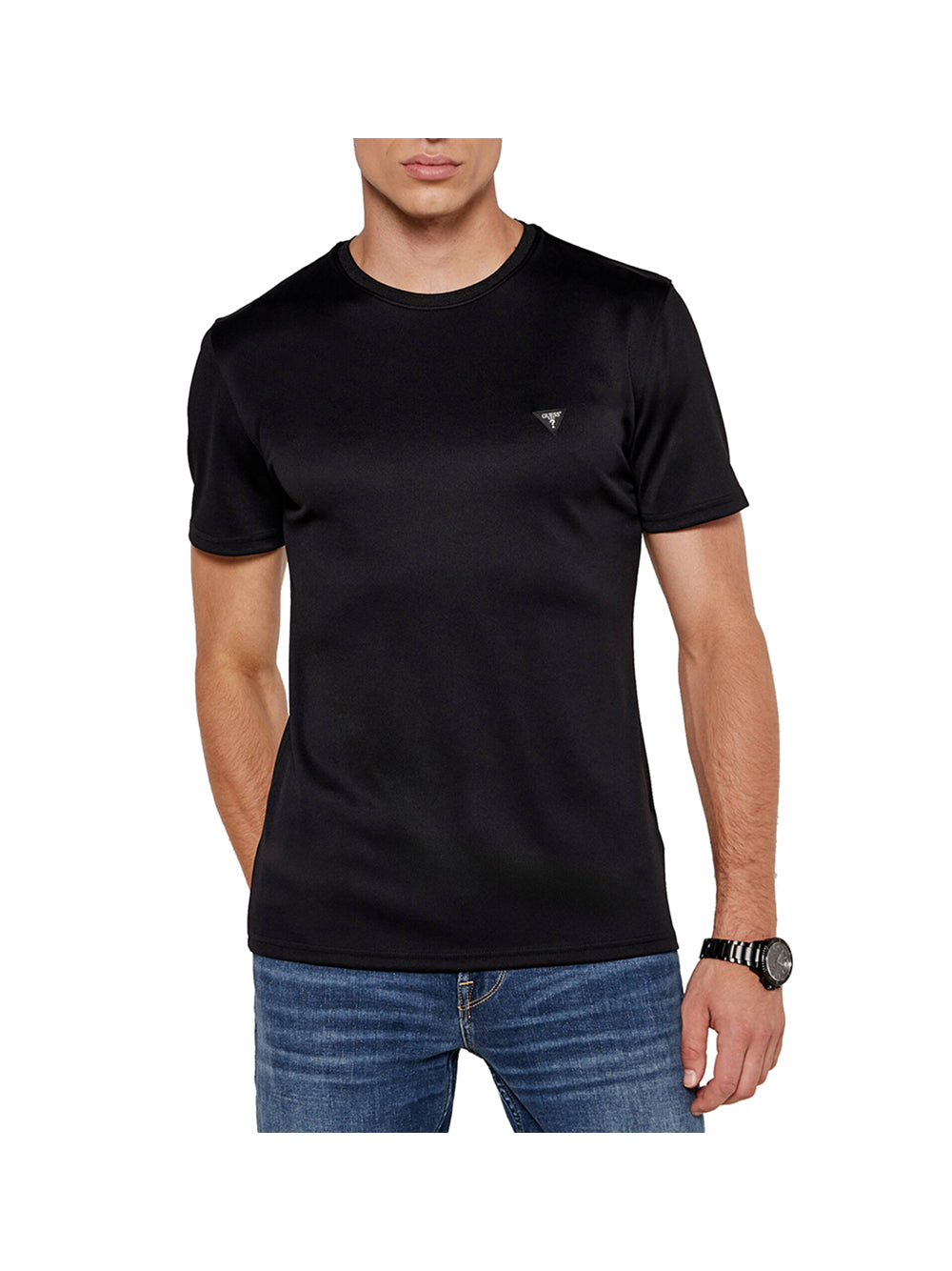 GUESS 1 USCITA Guess T-Shirt Uomo Black - Nero BLACK