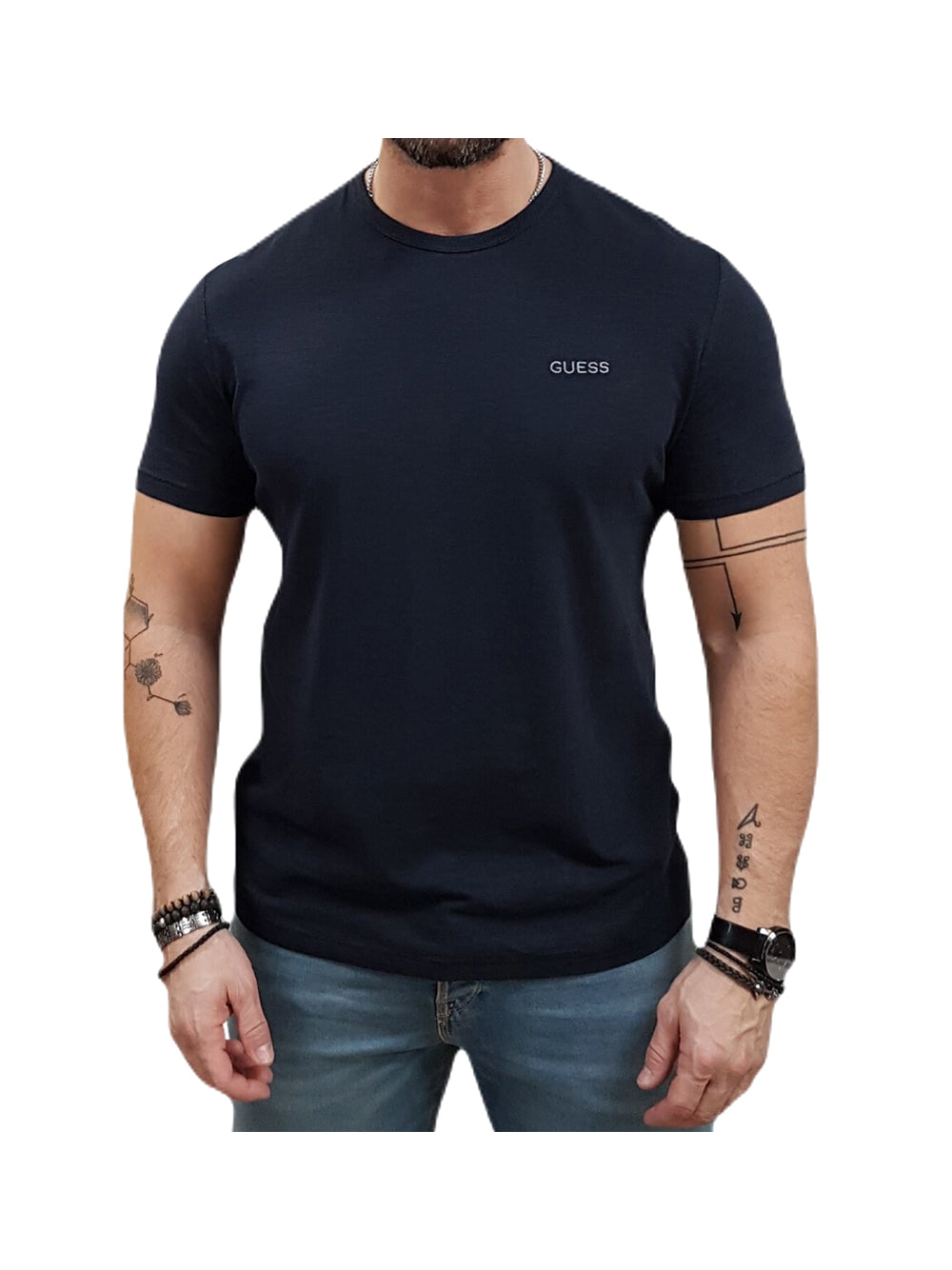 GUESS 1 USCITA Guess T-Shirt Uomo Blue - Blu BLUE