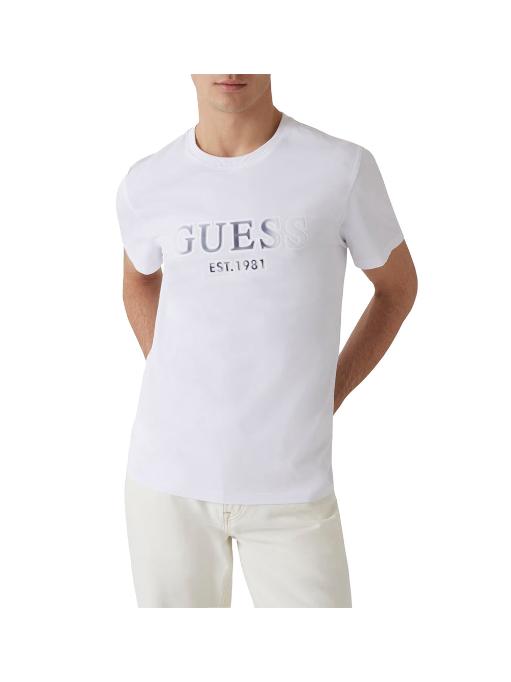 GUESS 1 USCITA Guess T-Shirt Uomo White - Bianco WHITE