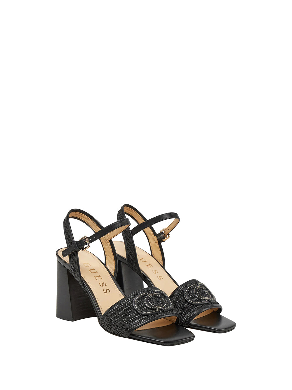 GUESS 2 USCITA Guess Sandalo con Tacco Donna Black - Nero BLACK