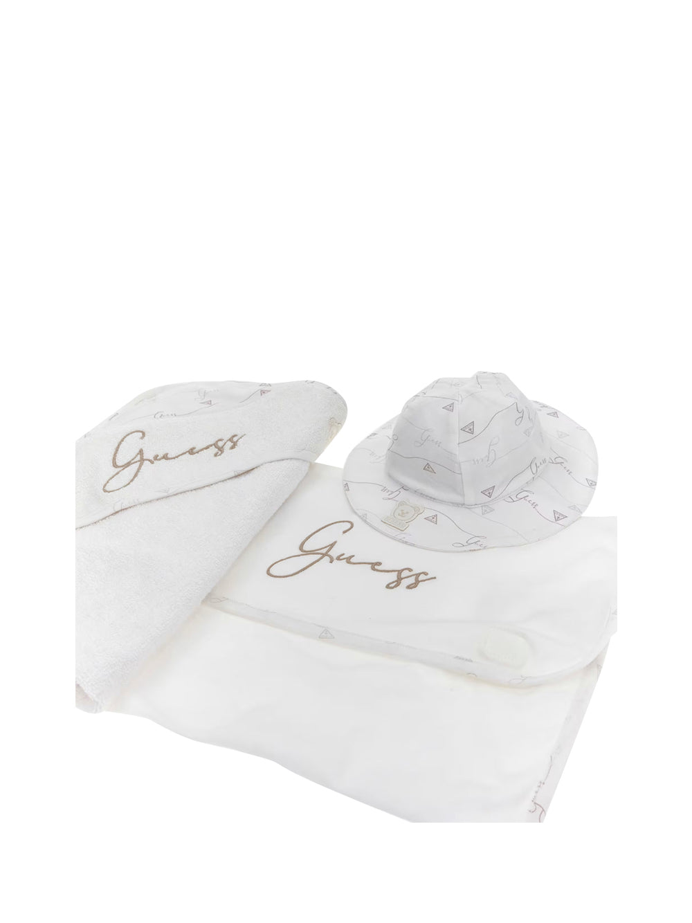 GUESS 2 USCITA Guess Set Accessorio Unisex Bimbo Bianco Bianco