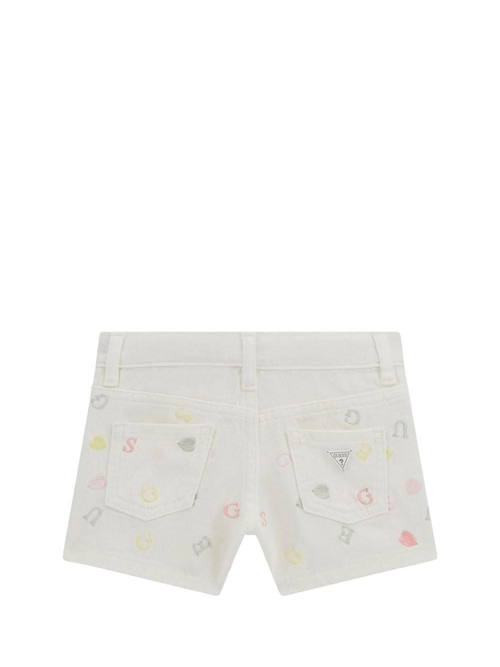 GUESS 2 USCITA Guess Short Bambina Bianco Bianco