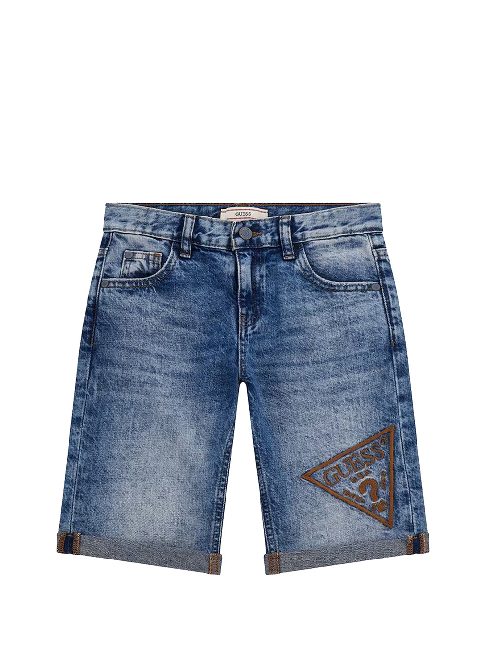 GUESS 2 USCITA Guess Bermuda Bambino Denim - Blu DENIM