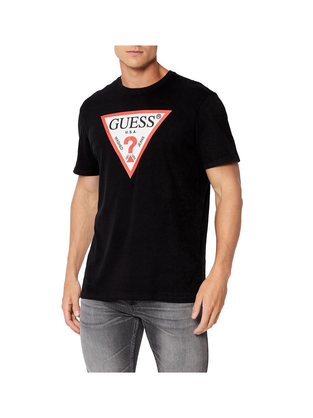 GUESS 2 USCITA Guess T-Shirt Uomo Nero Nero