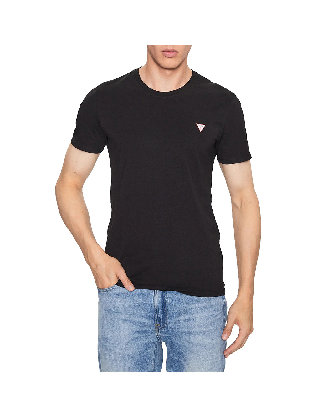 GUESS 2 USCITA Guess T-Shirt Uomo Black - Nero BLACK