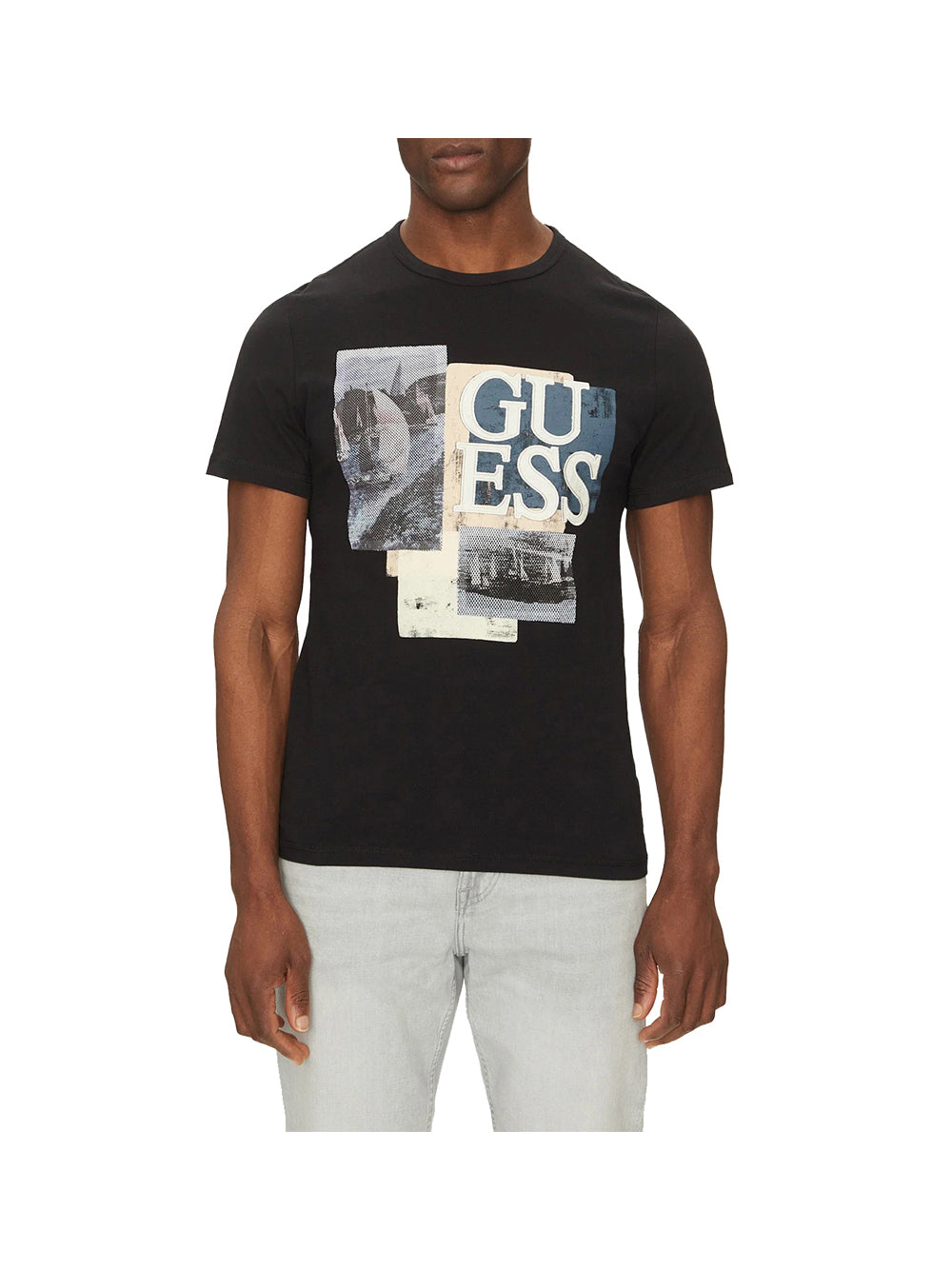 GUESS 2 USCITA Guess T-Shirt Uomo Nero Nero