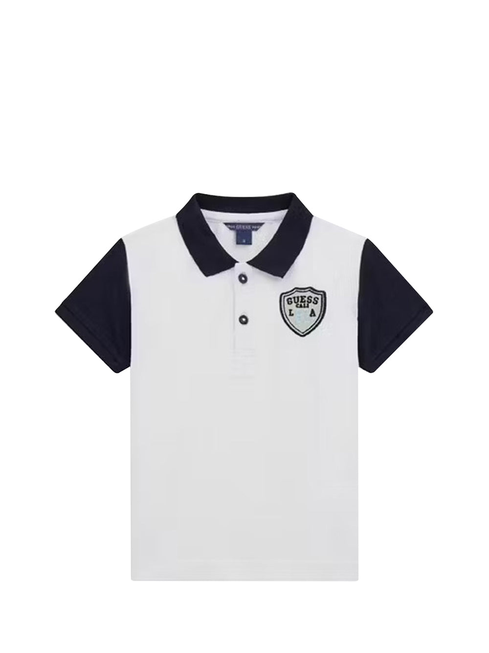 GUESS 2 USCITA Guess Polo Bambino Bianco Bianco