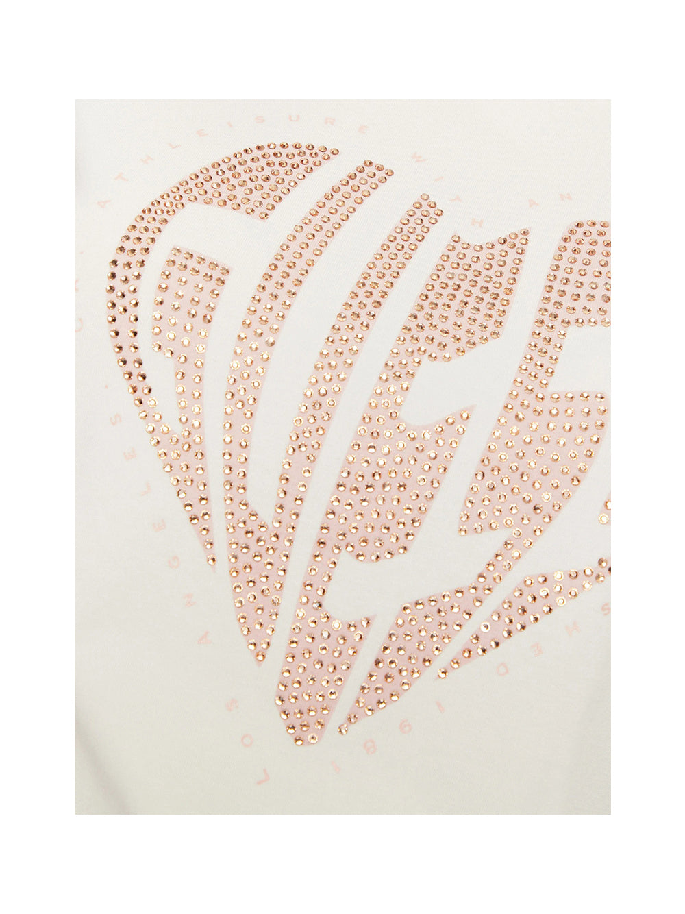 GUESS ATHLEISURE 1 USCITA Guess T-Shirt Donna Ocean - Bianco Ocean