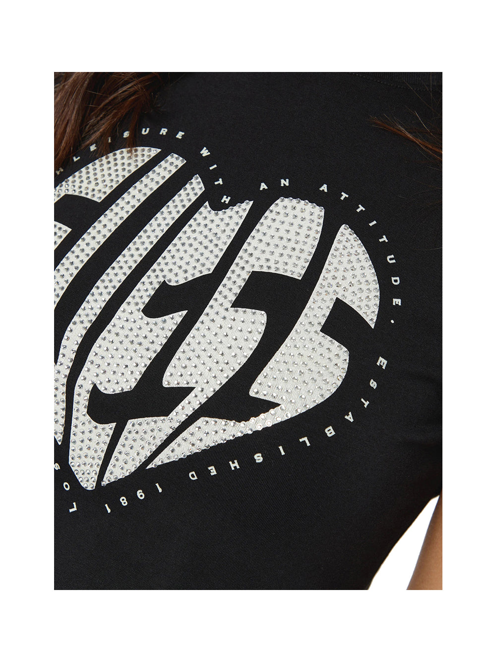 GUESS ATHLEISURE 1 USCITA Guess T-Shirt Donna Black - Nero BLACK