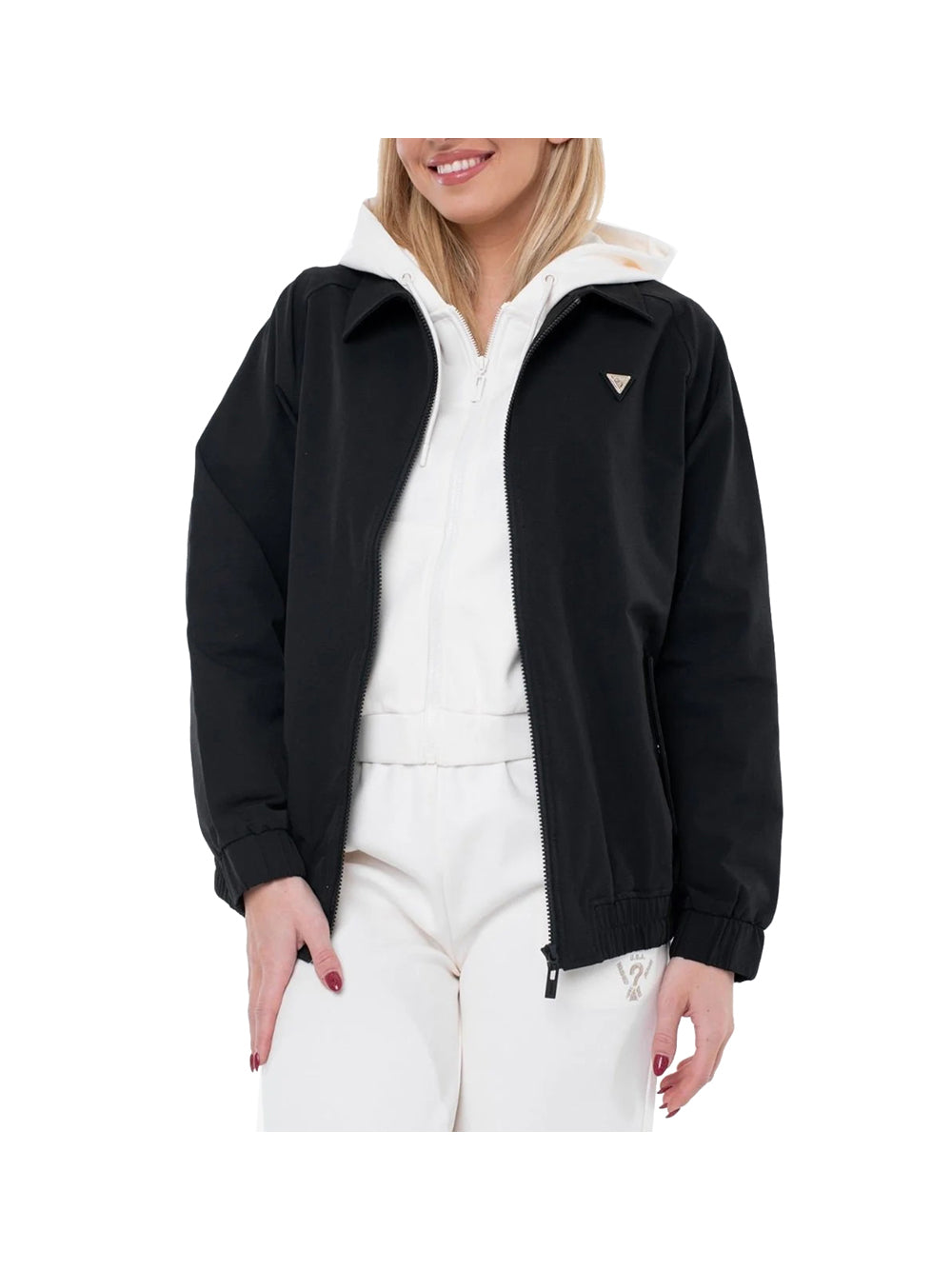 GUESS ATHLEISURE 1 USCITA Guess Giubbotto Donna Black - Nero BLACK